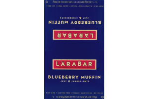 Larabar Fruit & Nut Bars Blueberry Muffin - 16 CT