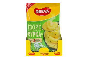Пюре картофельное быстрого приготовления Курица Reeva м/у 60г