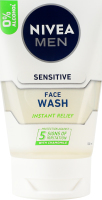 Гель для вмивання для чутливої шкіри чоловіків Миттєве полегшення Sensitive Nivea Men 100мл