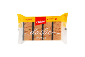 Губки кухонные универсальные Elastic Chisto 4шт