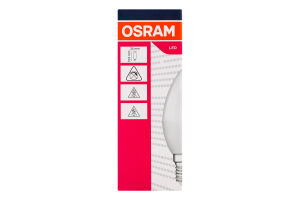 Лампа світлодіодна 6,8W 230V E14 3000К B60 Osram