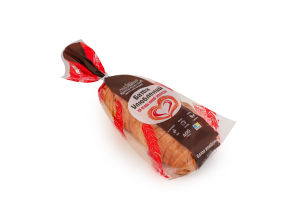 Батон нарезной на основе живой закваски Любимый Кристинопіль Хліб м/у 0.4кг