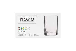 Набір чарок для горілки Krosno Shot 6*50мл
