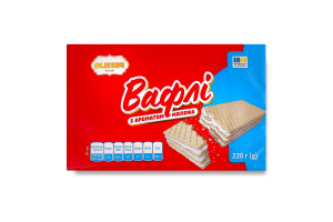 Вафлі з ароматом молока Артек Blissini м/у 220г