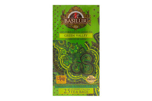 Чай зеленый Green Valley Oriental Collection Basilur к/у 25х1.5г