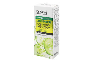 Крем для шкіри навколо очей освіжаючий Cucumber Balance Control Dr.Sante 15мл