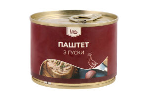 Паштет из гуся Lan ж/б 200г