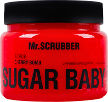 Скраб для тела сахарный Cherry bomb Sugar baby Mr.Scrubber 450г