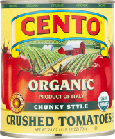 Cento Organic Crushed Tomatoes Chunky Style