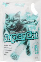Наповнювач д/котячих туалетів силікагелевий 1,6кг SuperCat