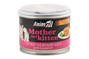 Корм д/котів та кошенят легкий старт годування 195г AnimAll