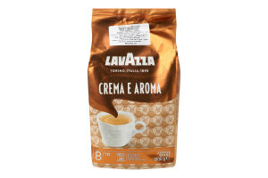 Кава Lavazza 1000г крем арома зерно