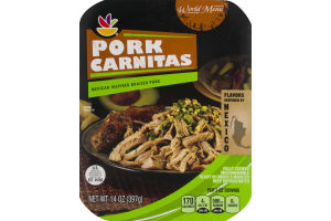 Ahold World Menu Pork Carnitas