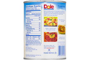 Dole Pineapple Chunks in Heavy Syrup