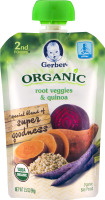 Gerber Organic Root Veggies & Quinoa 2nd Foods Organic Baby Food