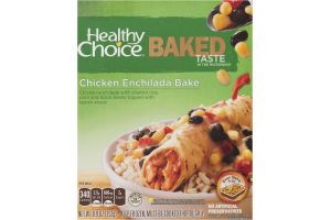 Healthy Choice Baked Chicken Enchilada Bake