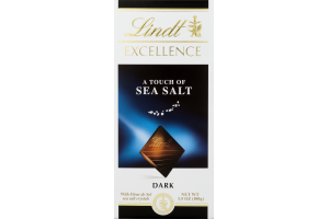 Lindt Excellence Touch of Sea Salt Dark Chocolate
