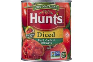 Hunt's Diced Basil, Garlic & Oregano Tomatoes