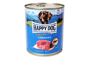 Корм для собак Happy Dog Sens Pure с говядиной