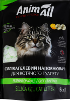 Наповнювач для котячого туалету силікагелевий Зелений смарагд AnimАll 5л