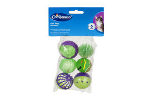 Companion Cat Toy Rollin in Fun - 6 CT
