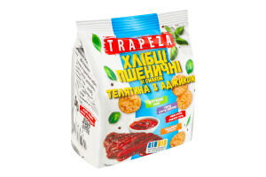 Мини-хлебцы пшеничные Телятина с аджикой Trapeza м/у 90г