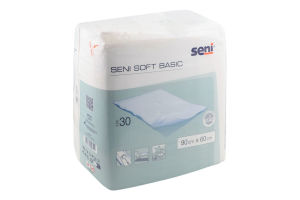 Пеленки гигиенические 90х60см Soft Basic Seni 30шт