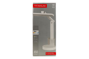 Лампа настiльна LED з акумулятором 10W 450Lm Titanum