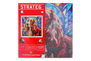 Набір для творчості для дітей від 3років Алмазна картина Strateg 1шт