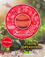 Сосиски органічні з маслом Organic Meat в/с лоток 300г