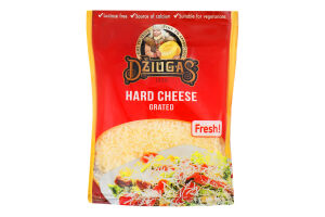 Сыр 40% твердый Grated Dziugas д/п 100г