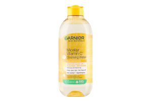 Вода мицеллярная с витамином С Skin Naturals Garnier 400мл