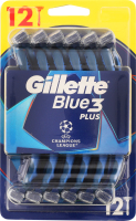Станок д/гоління одноразовий Блу 3 Комфорт Плюс 12шт Джилет