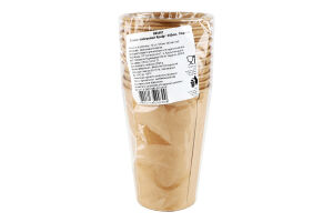 Стакан бумажный 340мл №880487 Крафт ПП Аллєгро-Опт 10шт