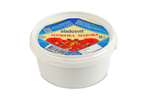 Начинка маковая Sladosvit ведро 500г