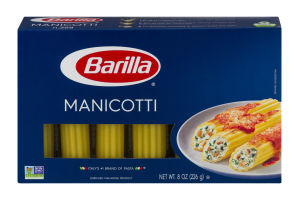Barilla Pasta Manicotti