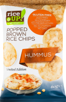 Чіпси Rice UP! з коричневого рису зі смаком хумусу