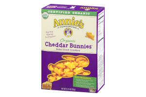 Annie's Homegrown Organic Cheddar Bunnies Baked Snack Crackers