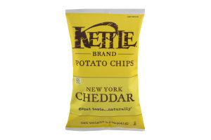 Kettle Brand Potato Chips New York Cheddar