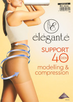 Колготки жіночі Elegante Support Modelling&Compression 40den 4 bronz