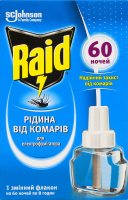 Жидкость для электрофумигатора от комаров 60 ночей Raid 43.8мл