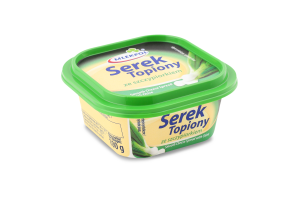 Сир плавлений з цибулею 27% 100г Mlekpol