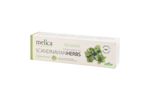 Паста зубна Scandinavian herbs Melica organic 100мл