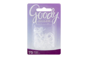 Goody Ouchless Elastics - 75 CT