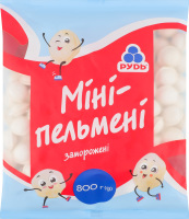 Пельмені заморожені Мініпельмені Рудь м/у 800г