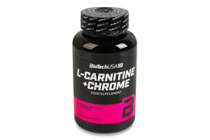 Добавка дієтична таблетки L-carnitine + Chrome BioTechUSA 60шт