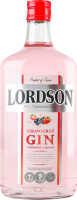 Джин 0.7л 37.5% Strawberry Lordson пл