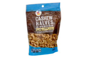 Ahold Cashew Halves & Pieces Lightly Salted with Sea Salt