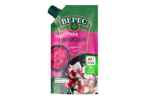 Хрен со свеклой нестерилизованный Украинский Верес д/п 130г