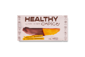 Філейки мангові натурально сушені в чорному шоколаді Healthy Choice м/у 45г